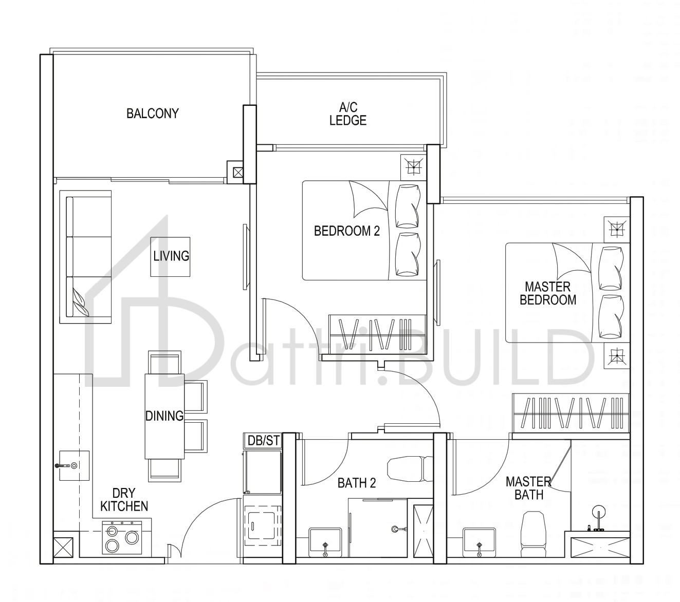SANT RITZ B1 floorplan (watermarked)