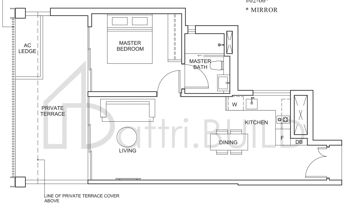 THE VENUE RESIDENCES AP5 floorplan (watermarked)