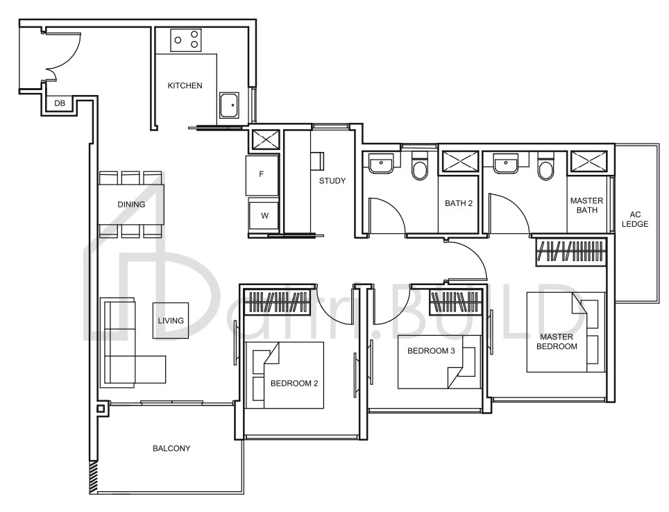 THE GLADES C6 floorplan (watermarked)