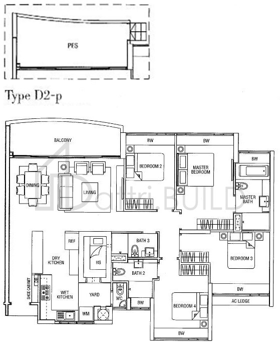 WATERFRONT WAVES D2-p floorplan (watermarked)