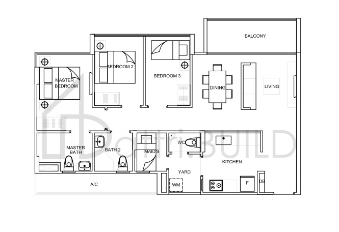 LA FIESTA C9 floorplan (watermarked)