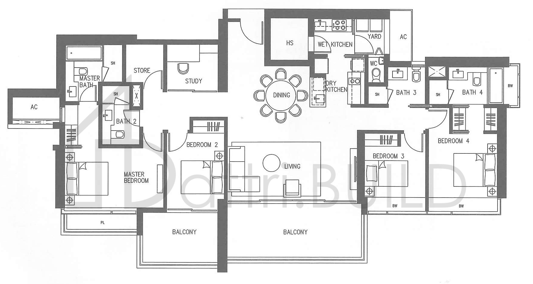 CONCOURSE SKYLINE D2-d floorplan (watermarked)