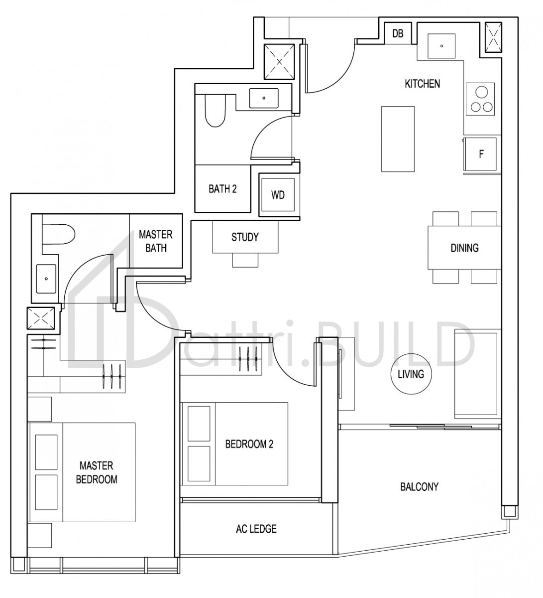 ARTRA A2 floorplan (watermarked)