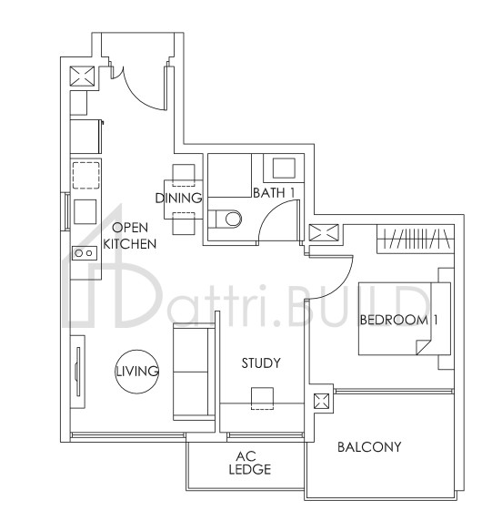 BEDOK RESIDENCES A4a(S) floorplan (watermarked)