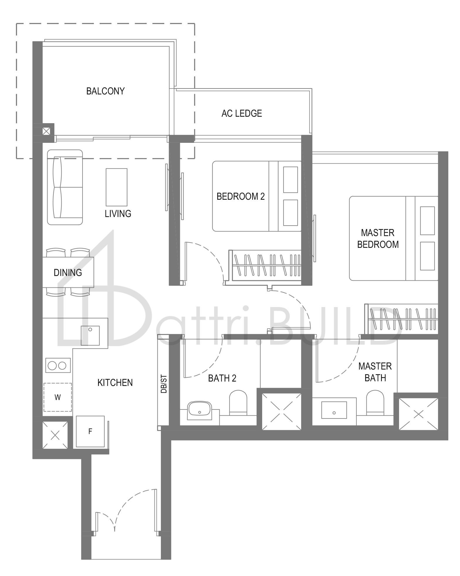 TWIN VEW B1 floorplan (watermarked)