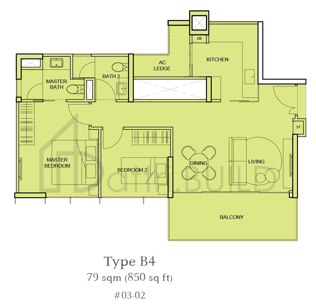 THE TEMBUSU B4 floorplan (watermarked)