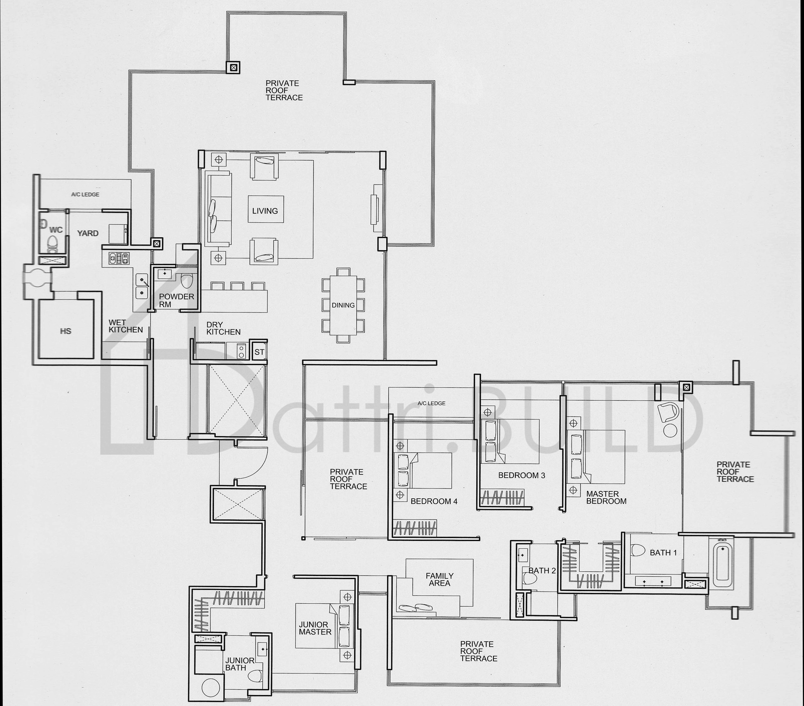 ONE AMBER PH7 floorplan (watermarked)
