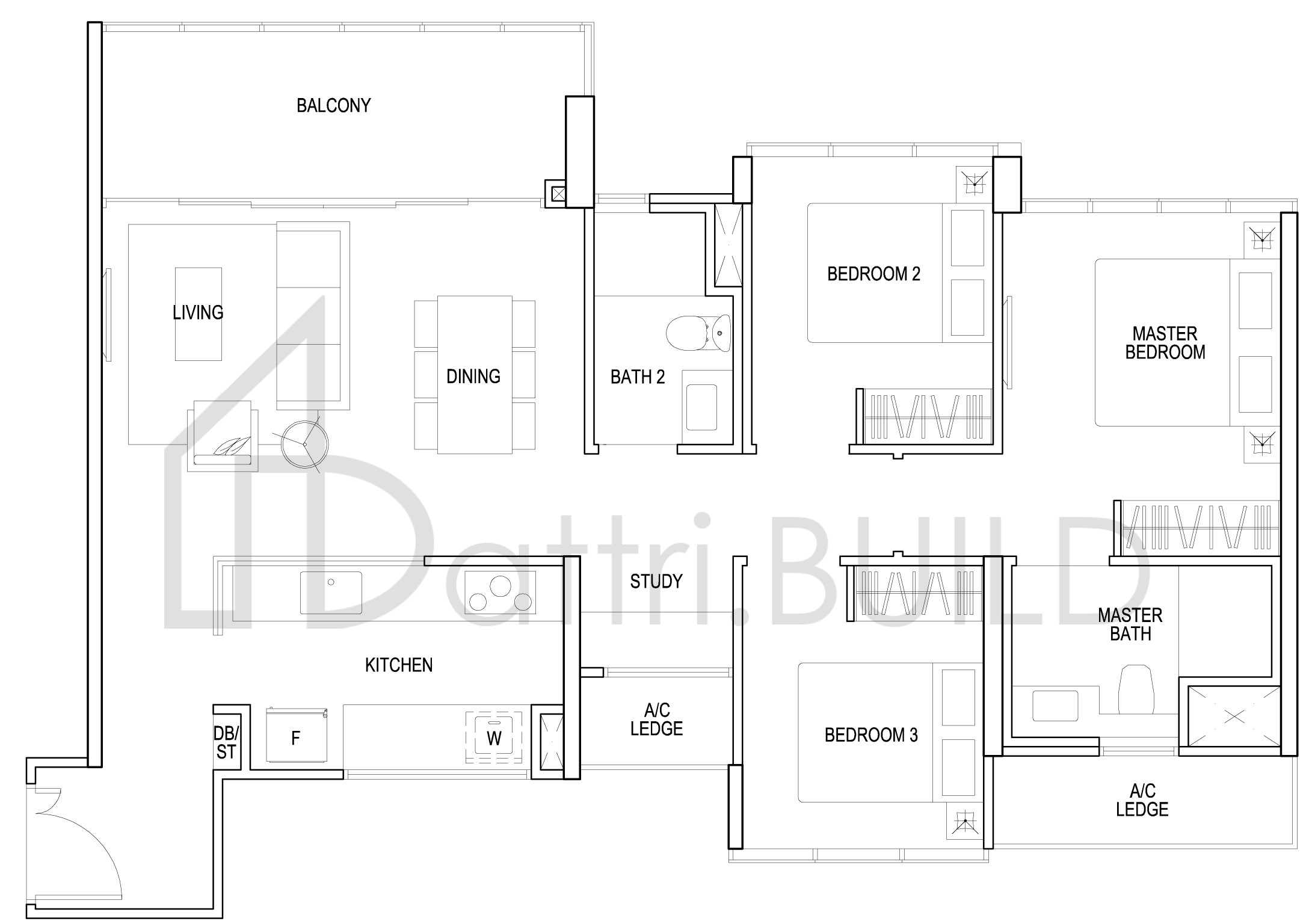 THOMSON IMPRESSIONS C1a floorplan (watermarked)
