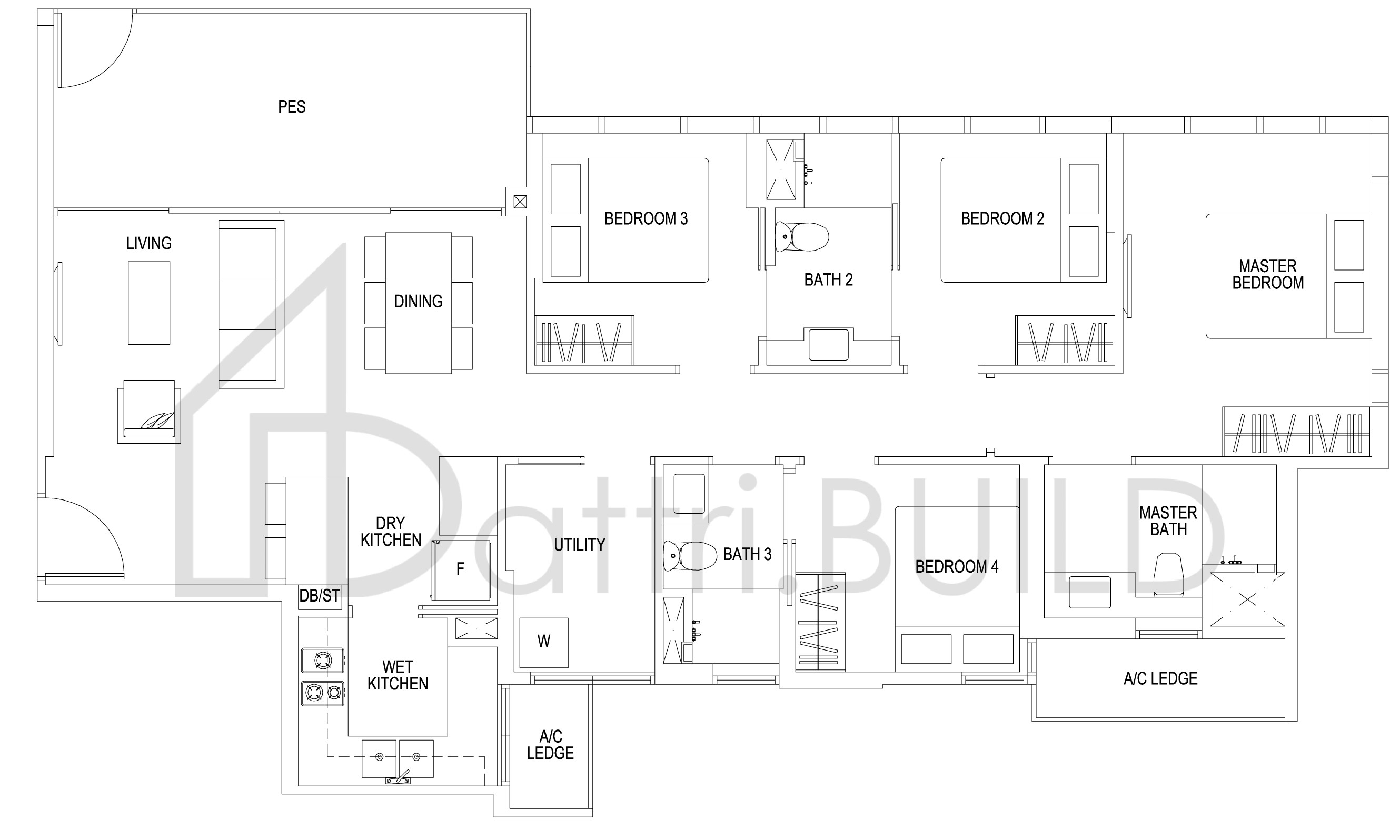 SIMS URBAN OASIS D1-P floorplan (watermarked)