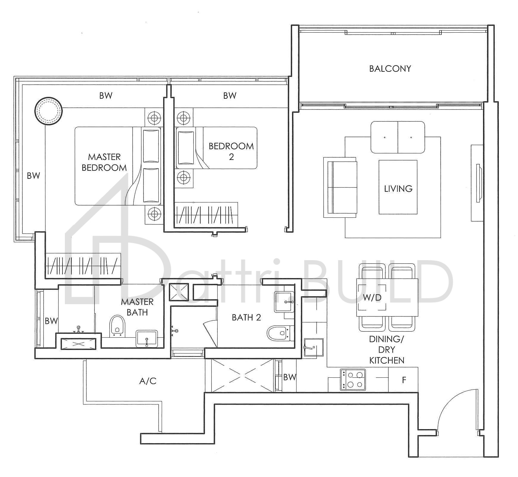 SOLEIL @ SINARAN B3 floorplan (watermarked)