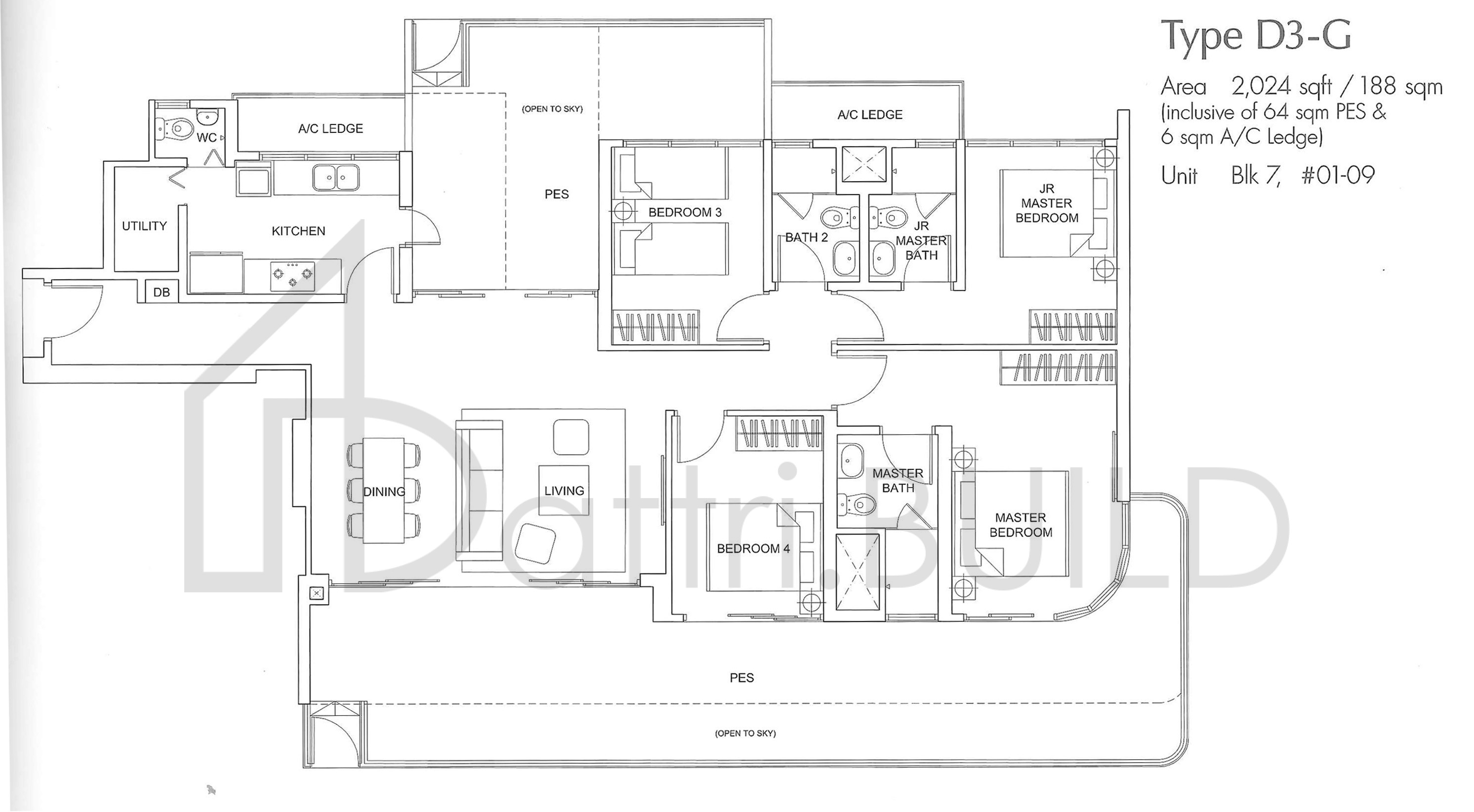 ARC AT TAMPINES D3-G floorplan (watermarked)