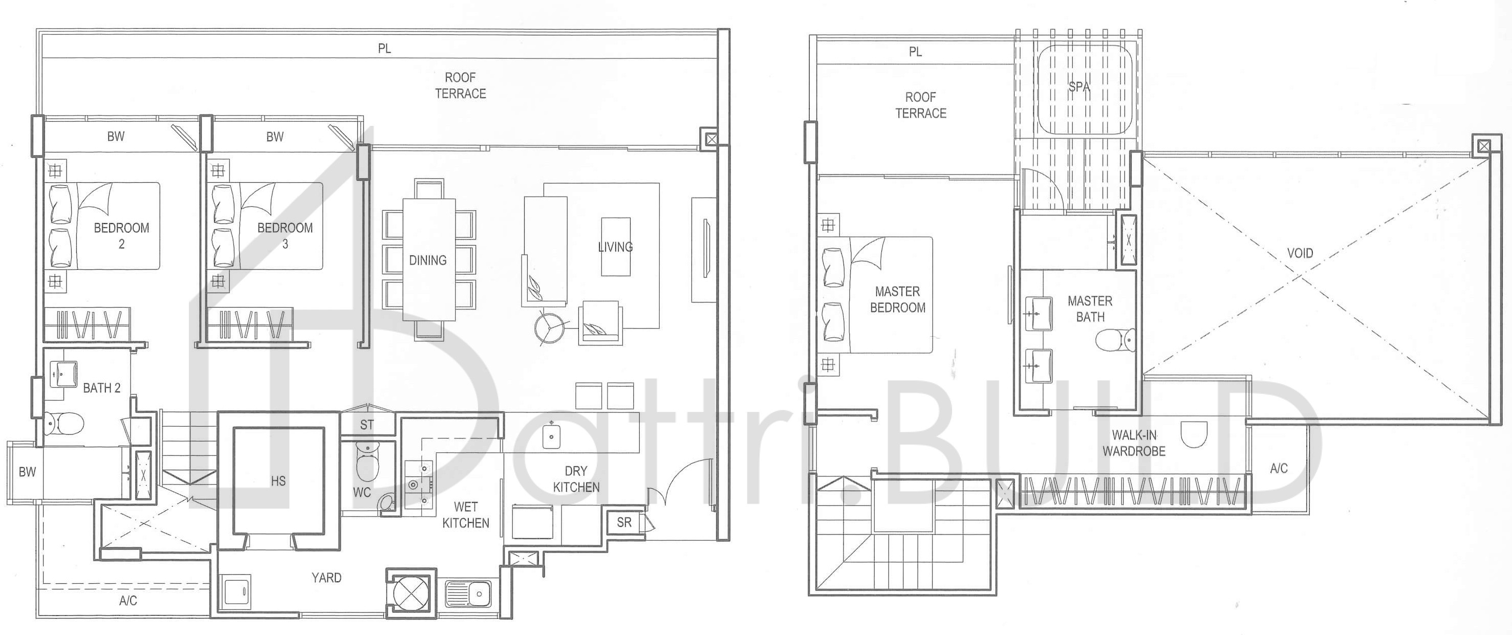CLEMENTIWOODS CONDOMINIUM CL1  floorplan (watermarked)
