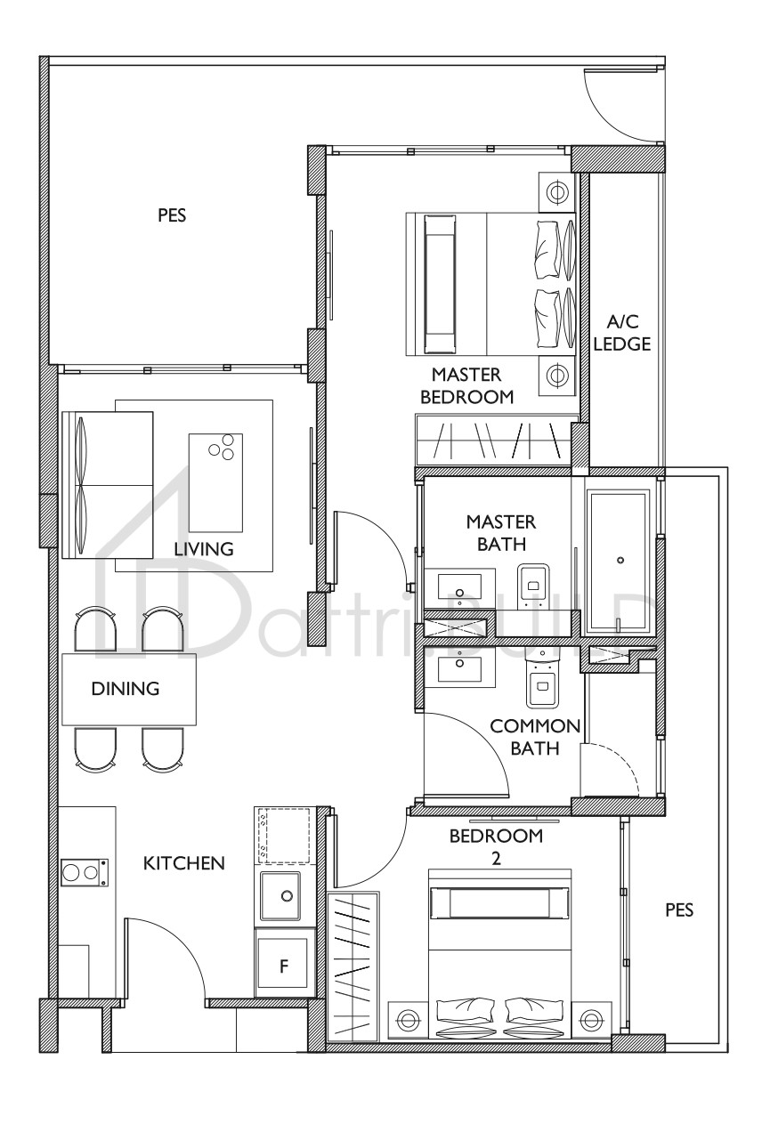 1919 B2 floorplan (watermarked)