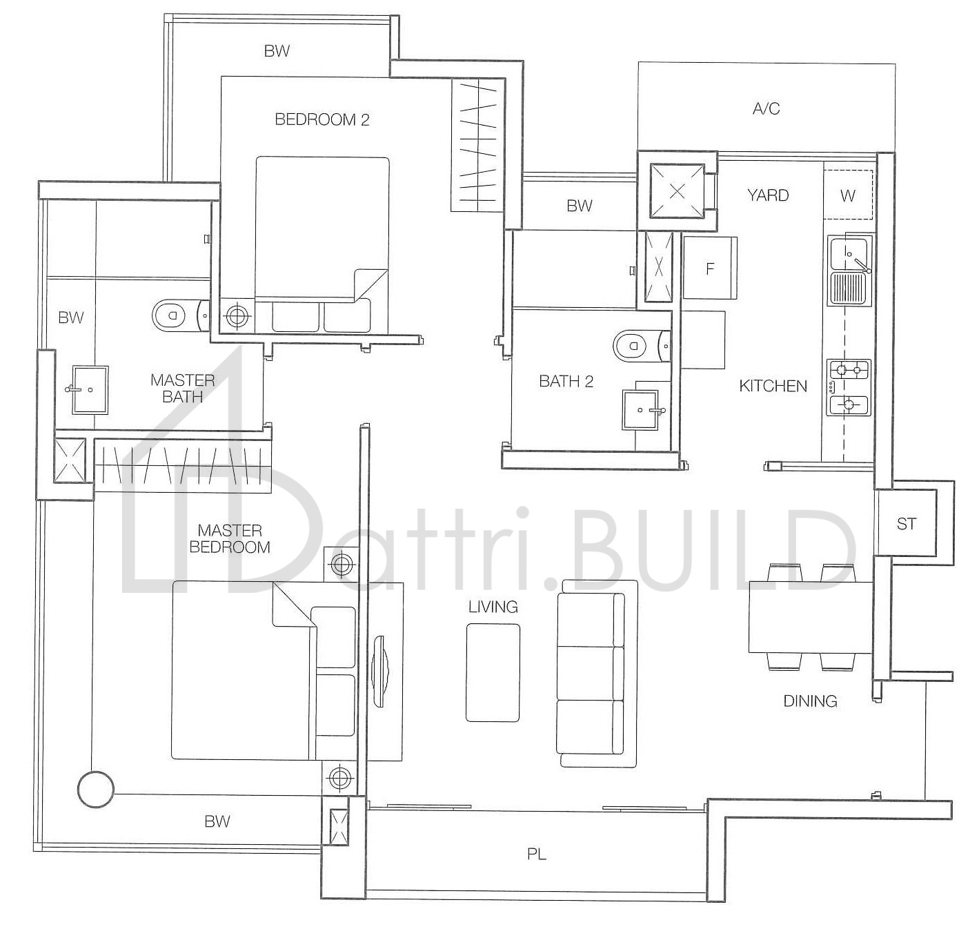CASPIAN B2 floorplan (watermarked)
