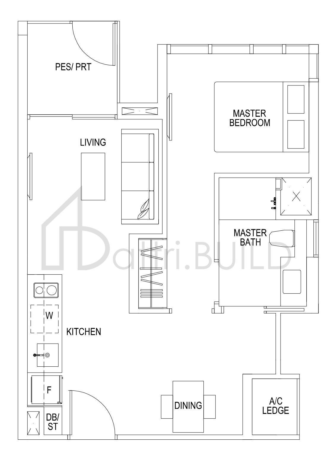 SIMS URBAN OASIS A4-P floorplan (watermarked)