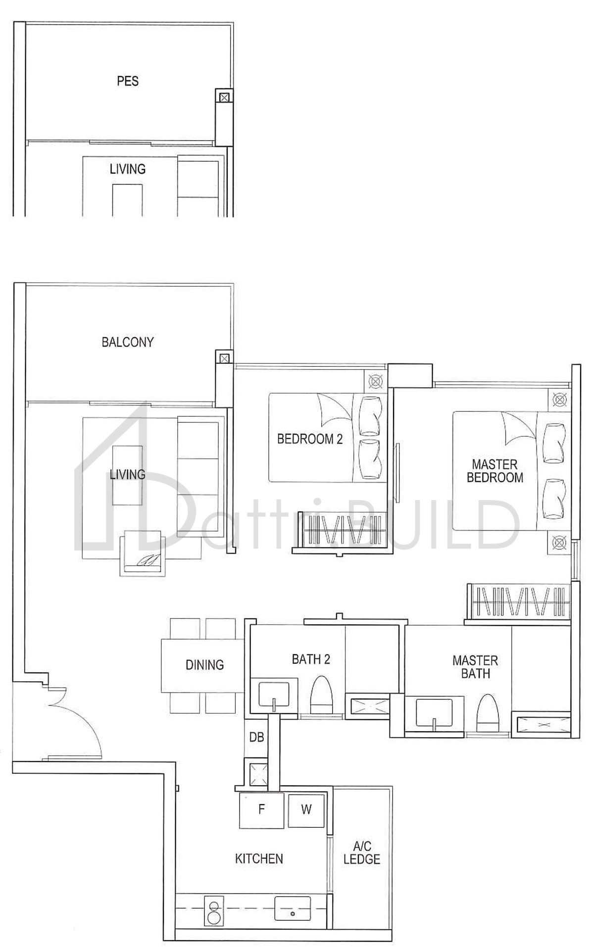 BELLEWOODS B1p floorplan (watermarked)