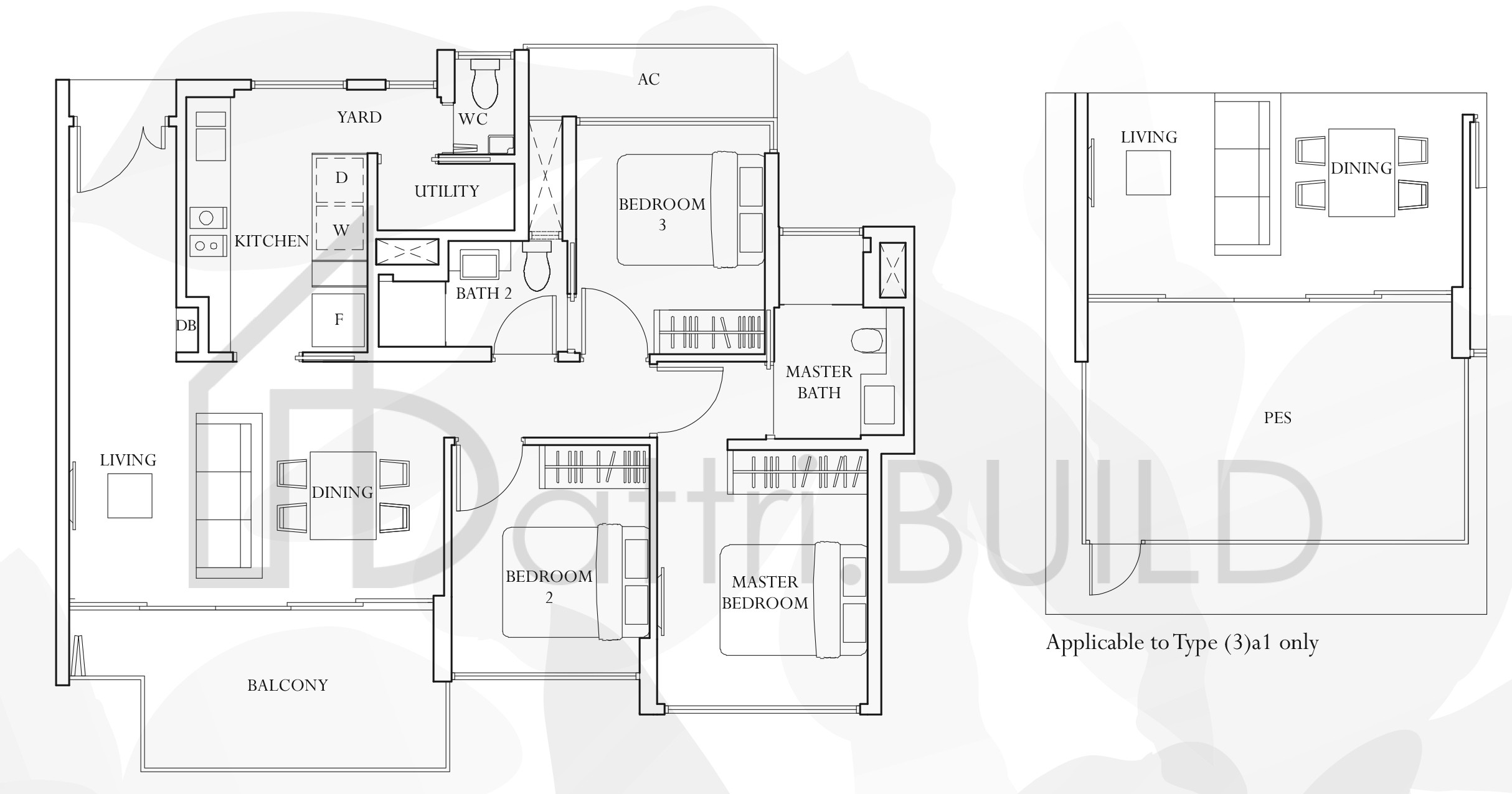 THE INFLORA (3)a1 floorplan (watermarked)