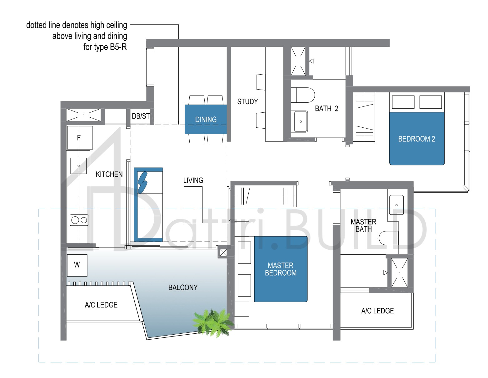 LAKE GRANDE B5 floorplan (watermarked)
