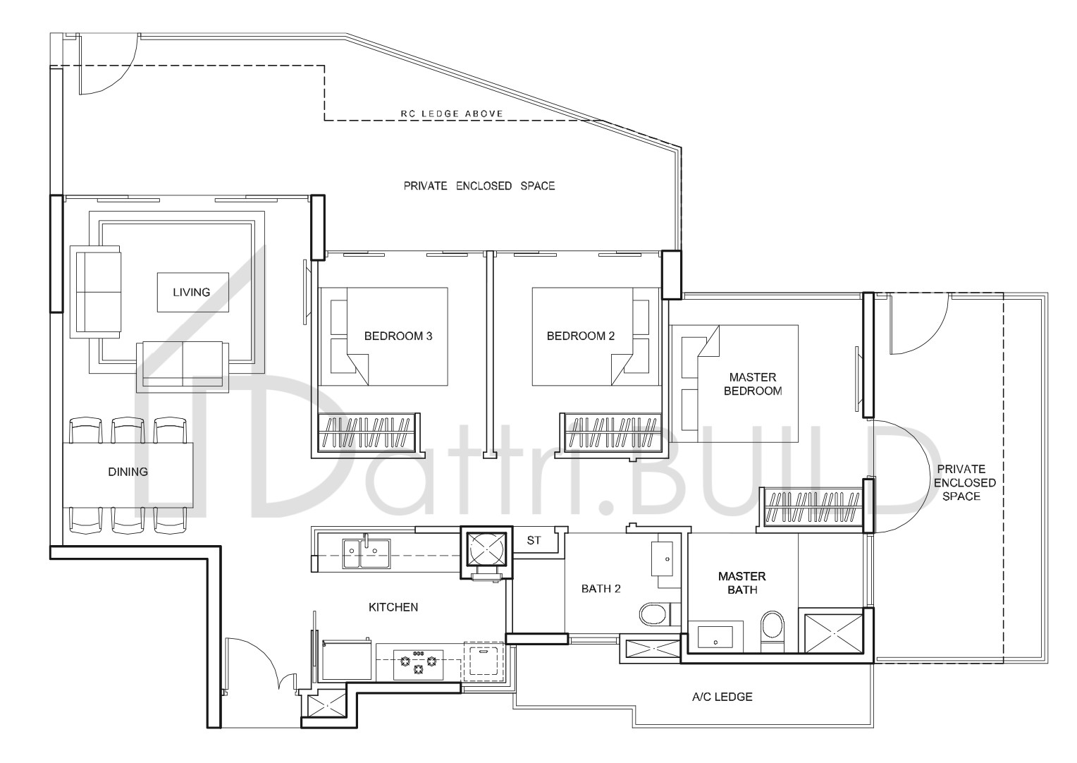 PARC CENTROS C1P4 floorplan (watermarked)