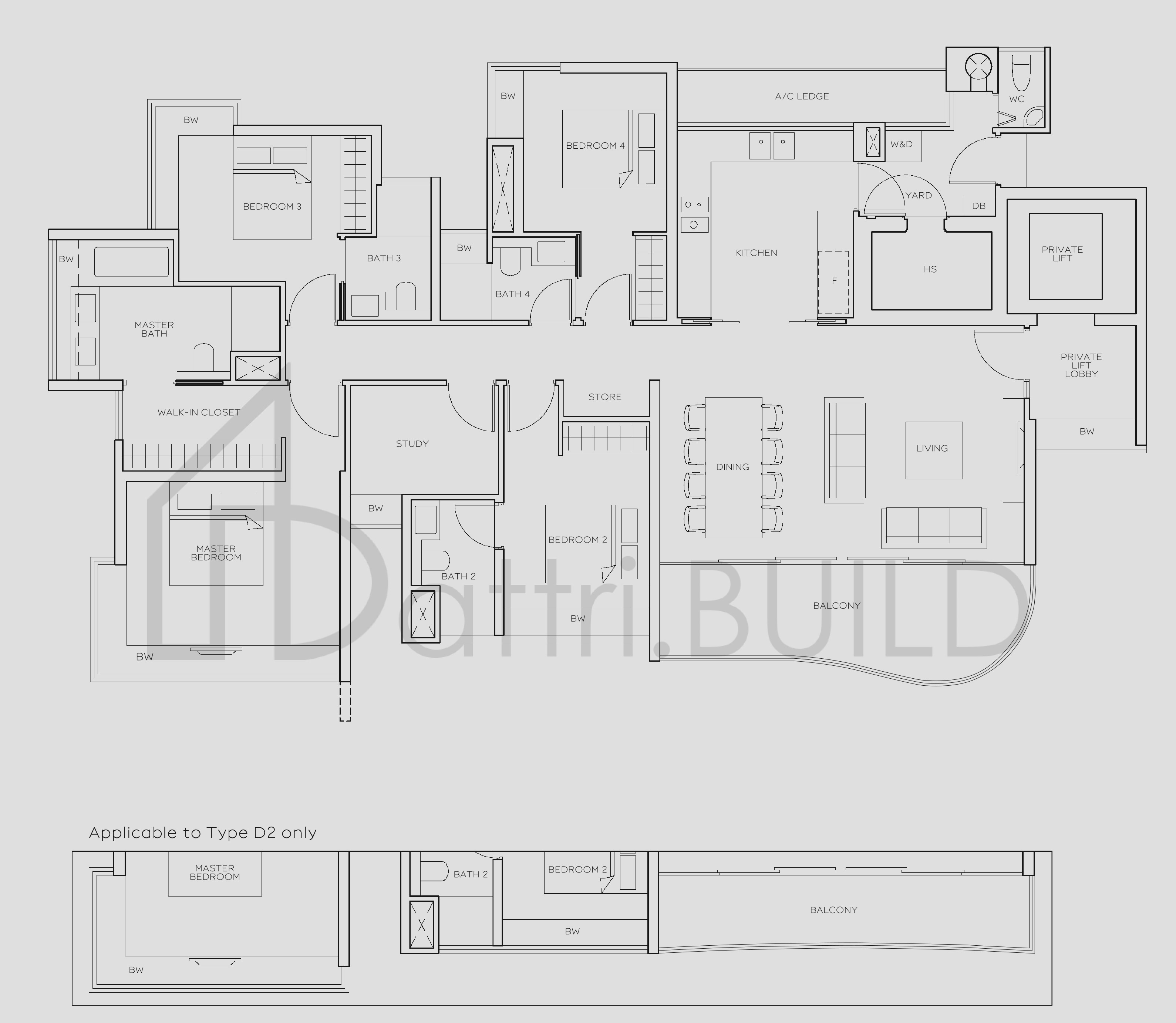 THE MEYERISE D2 floorplan (watermarked)