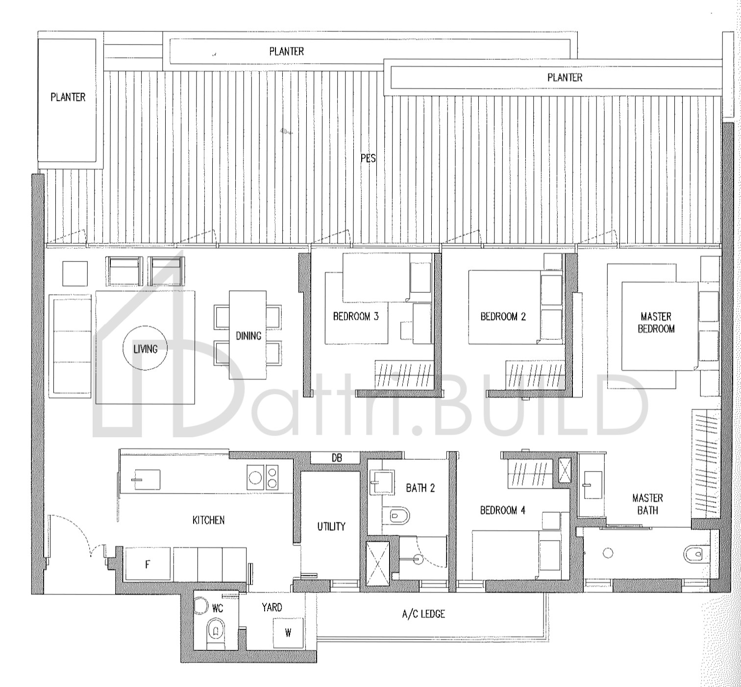 SELETAR PARK RESIDENCE D1 G floorplan (watermarked)