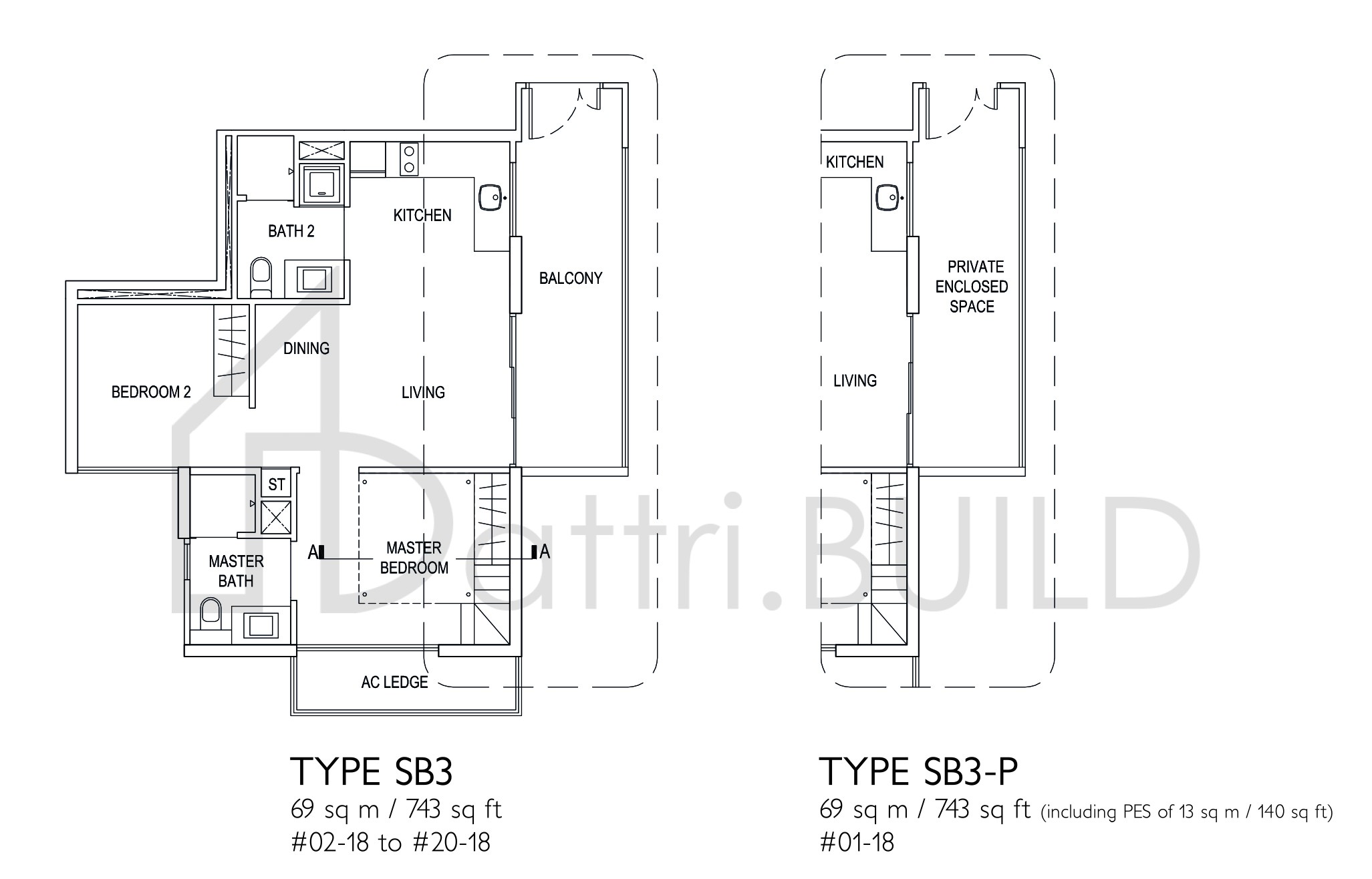 J GATEWAY SB3-P floorplan (watermarked)