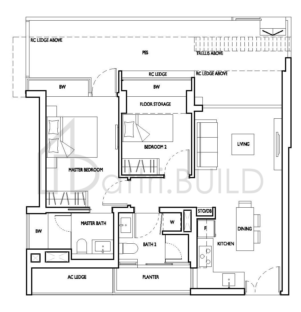 D'NEST B2-1(P),B2-2(P),B2-3(P),B2-4(P) floorplan (watermarked)