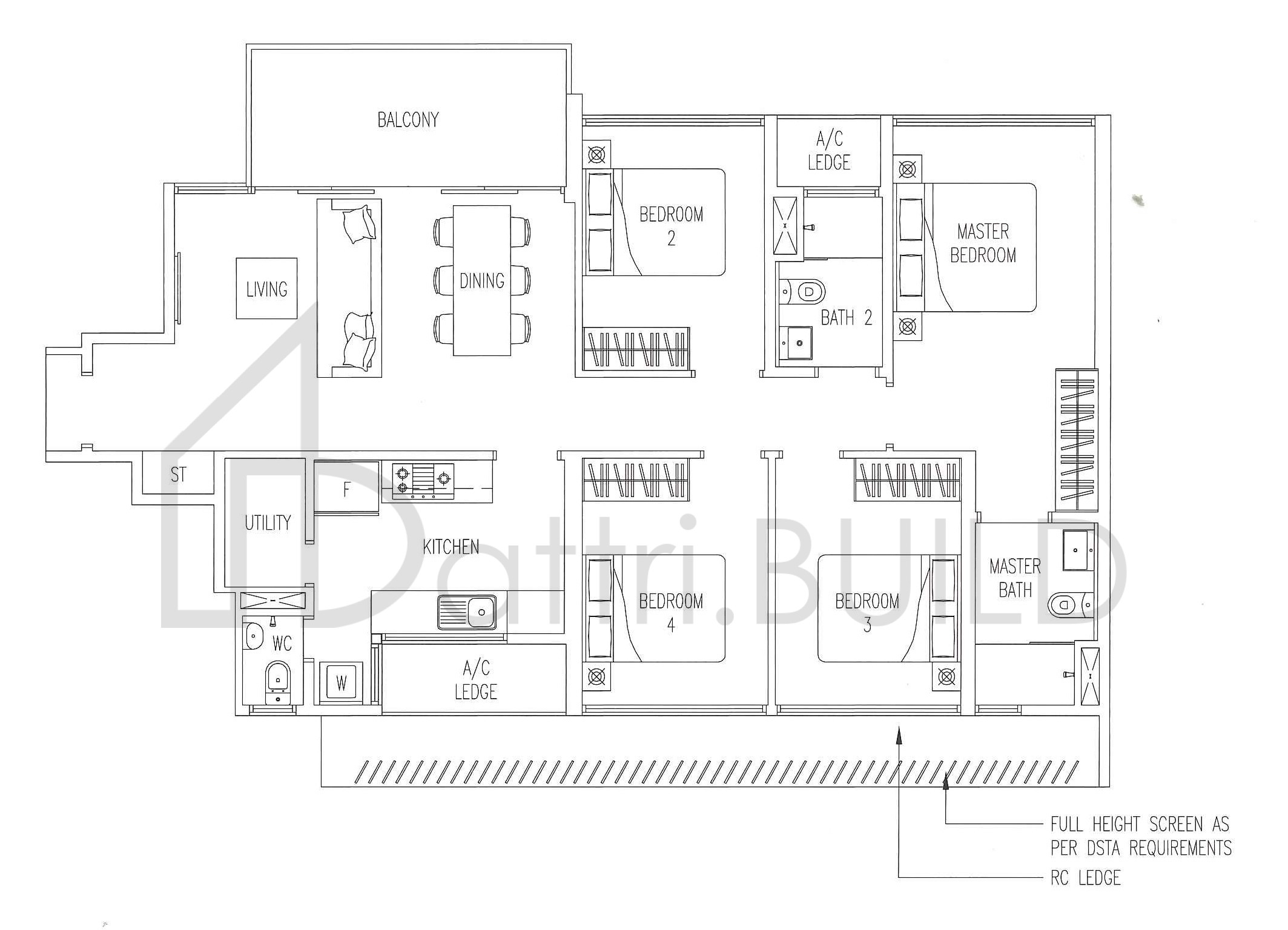 TWIN FOUNTAINS C1b-VT floorplan (watermarked)