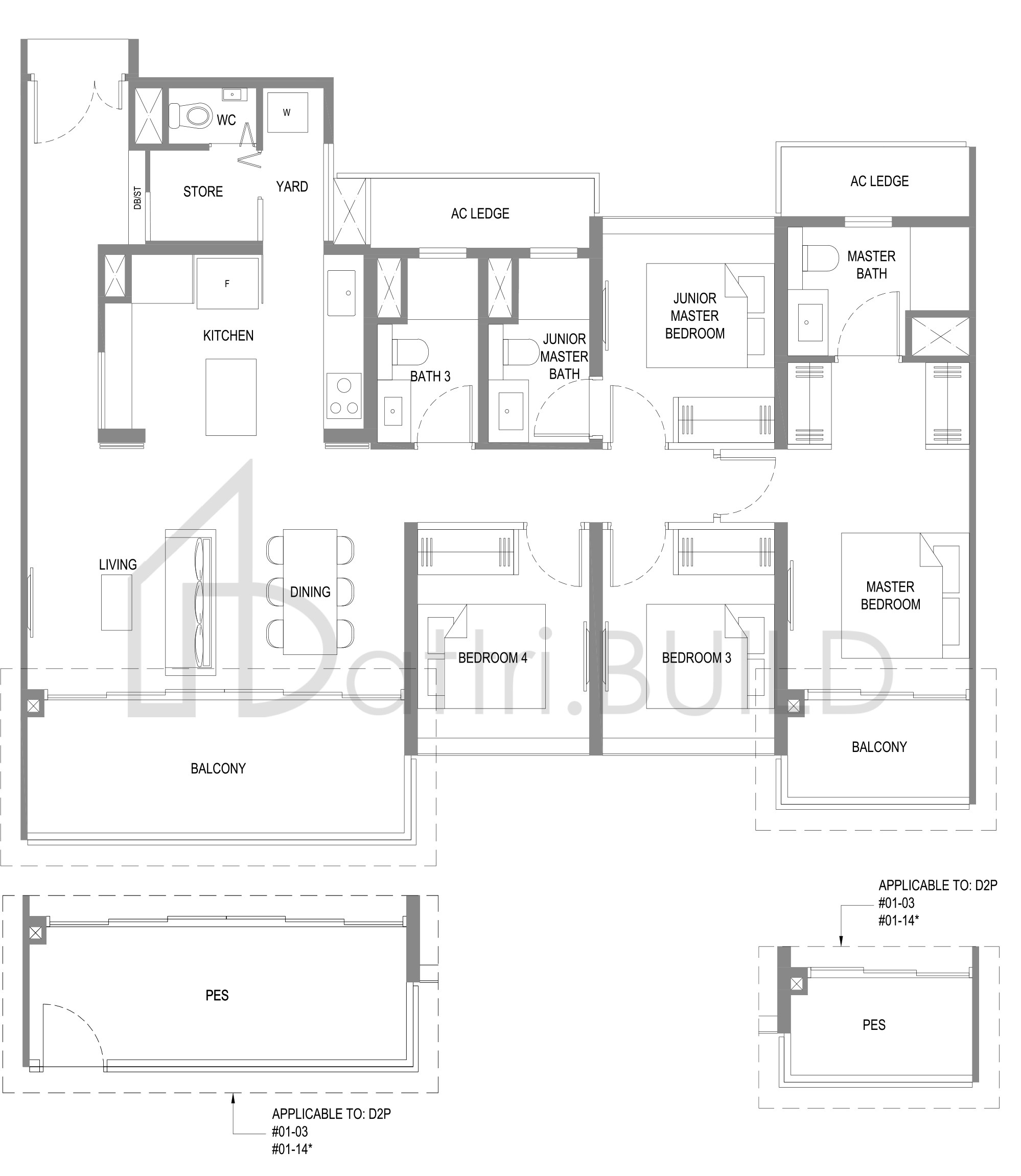VERDALE D2P floorplan (watermarked)