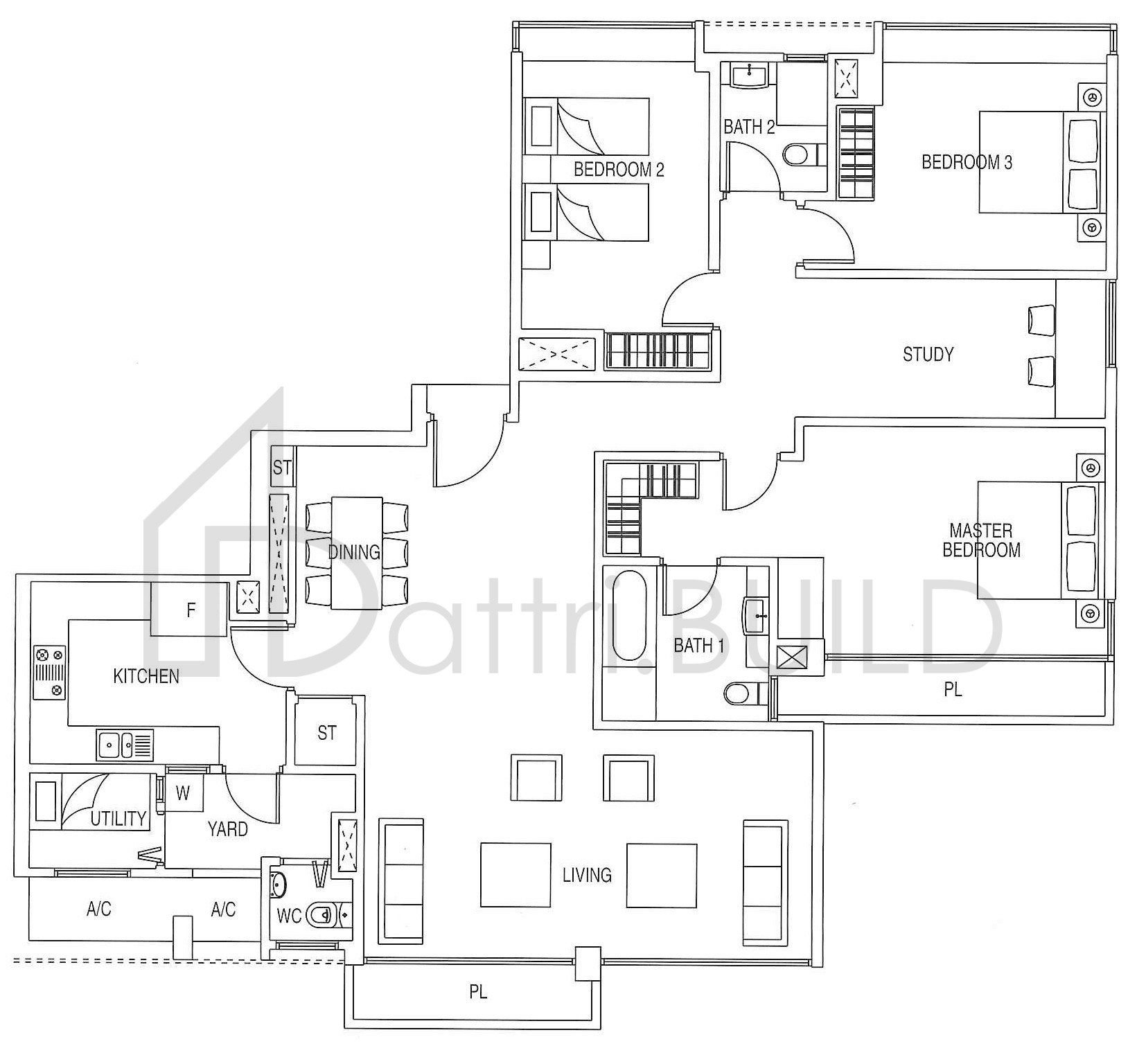 CITYLIGHTS E1 floorplan (watermarked)
