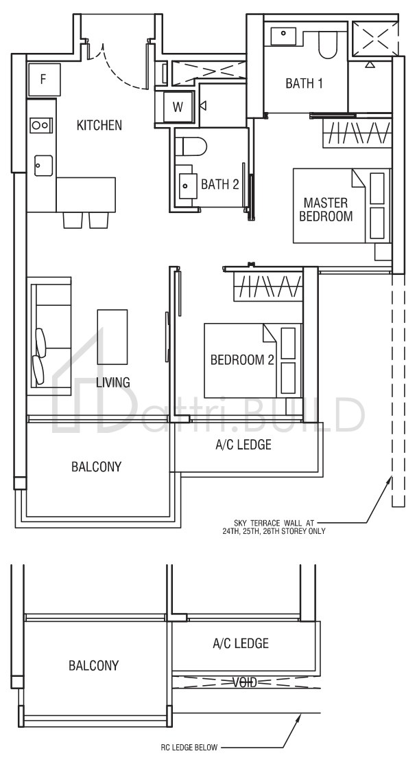 ALEX RESIDENCES B1e floorplan (watermarked)