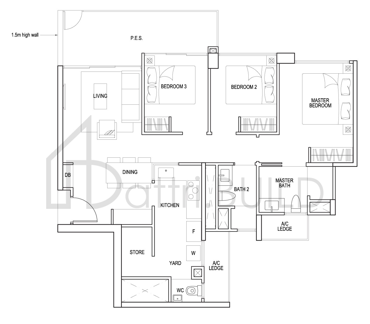 INZ RESIDENCE C6p floorplan (watermarked)