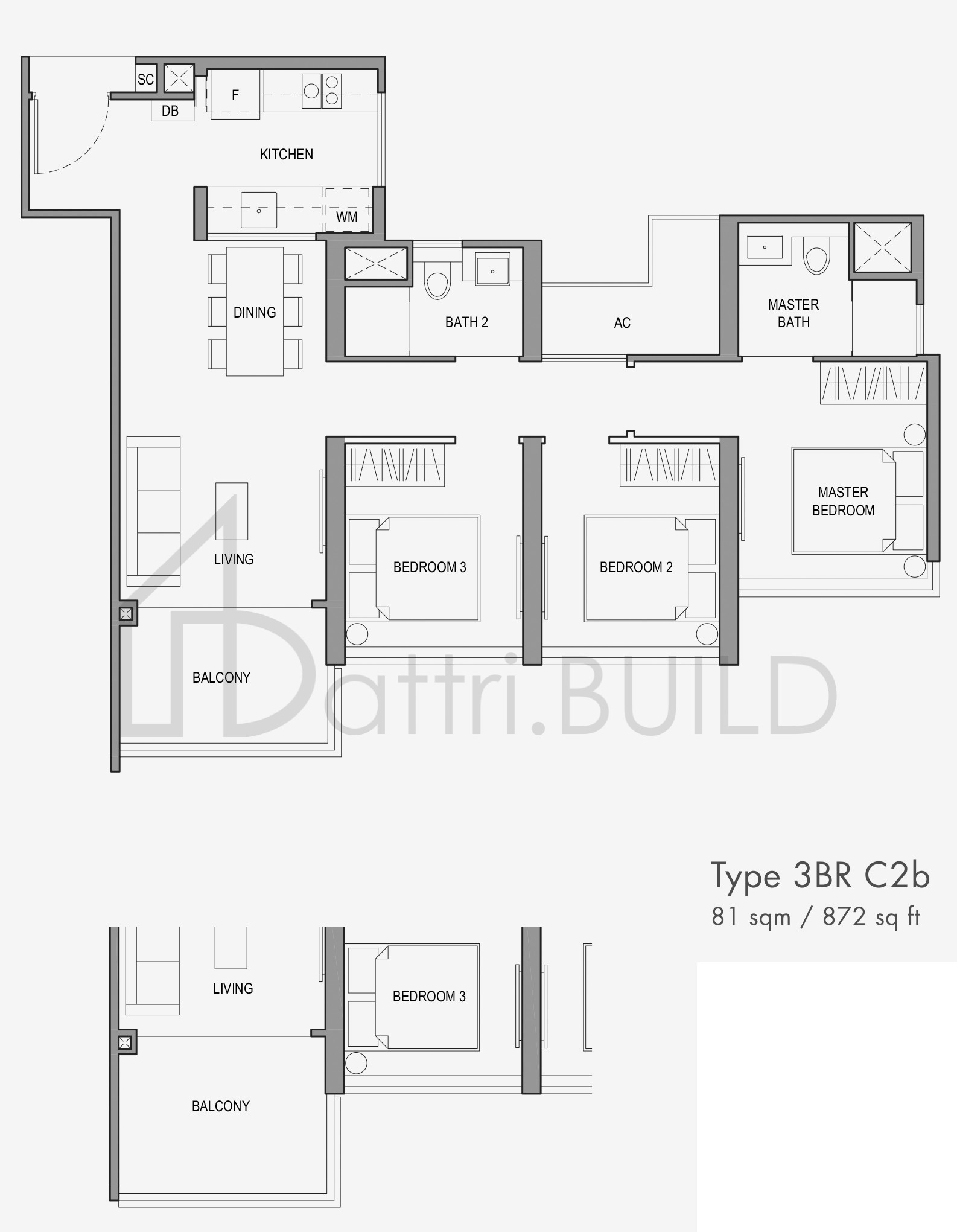PARC BOTANNIA 3BR C2b floorplan (watermarked)