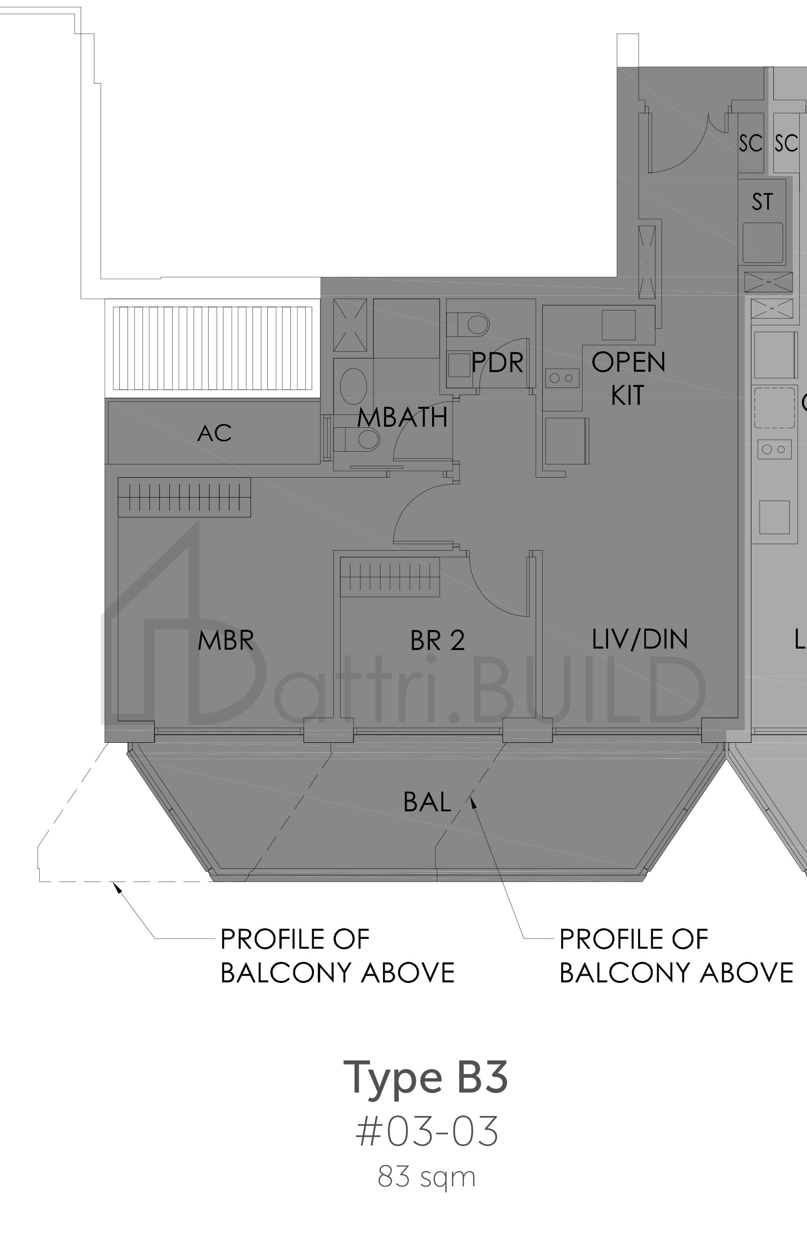 SKY HABITAT B3(83) floorplan (watermarked)
