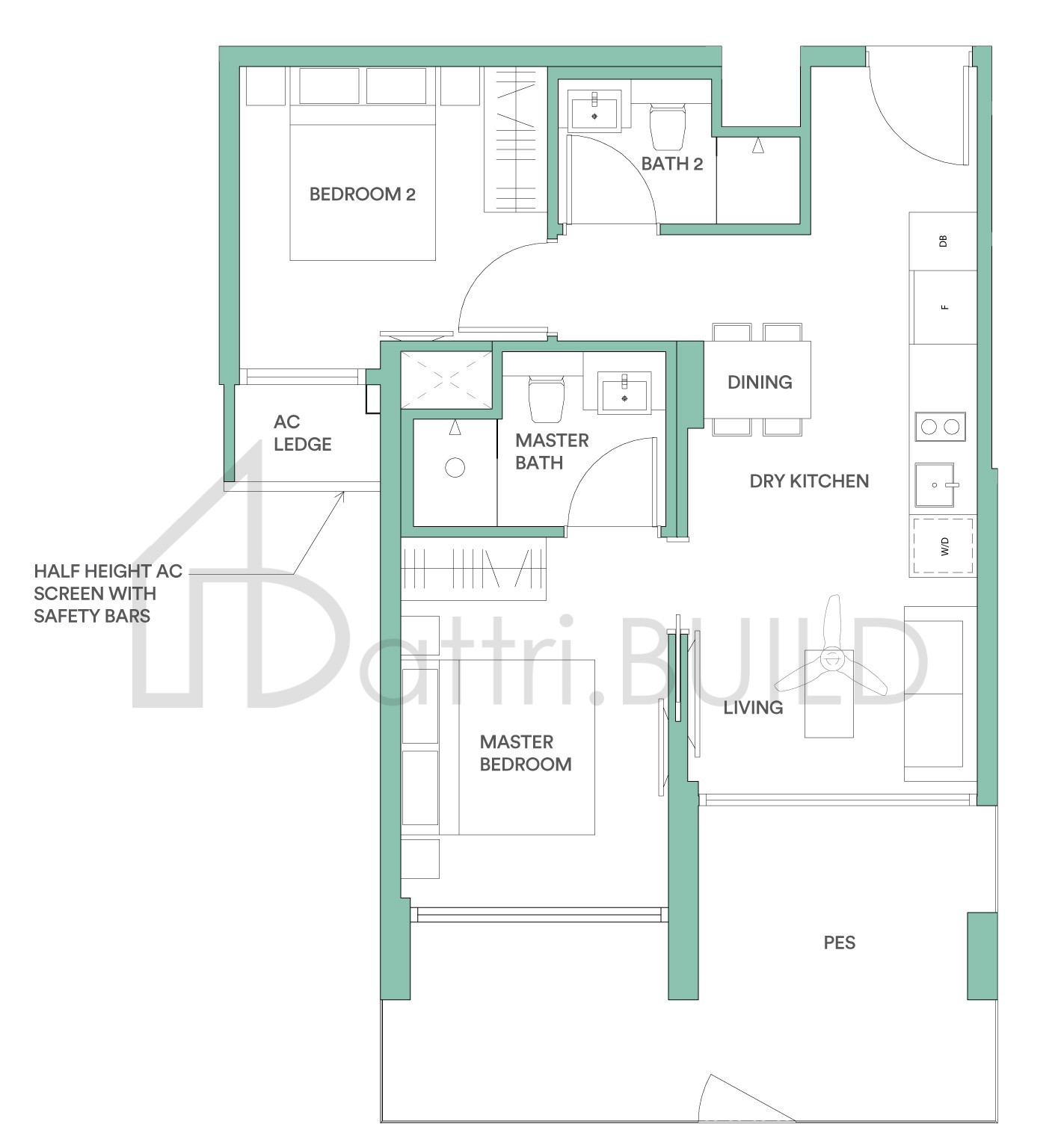 PARK PLACE RESIDENCES AT PLQ C4Pb floorplan (watermarked)