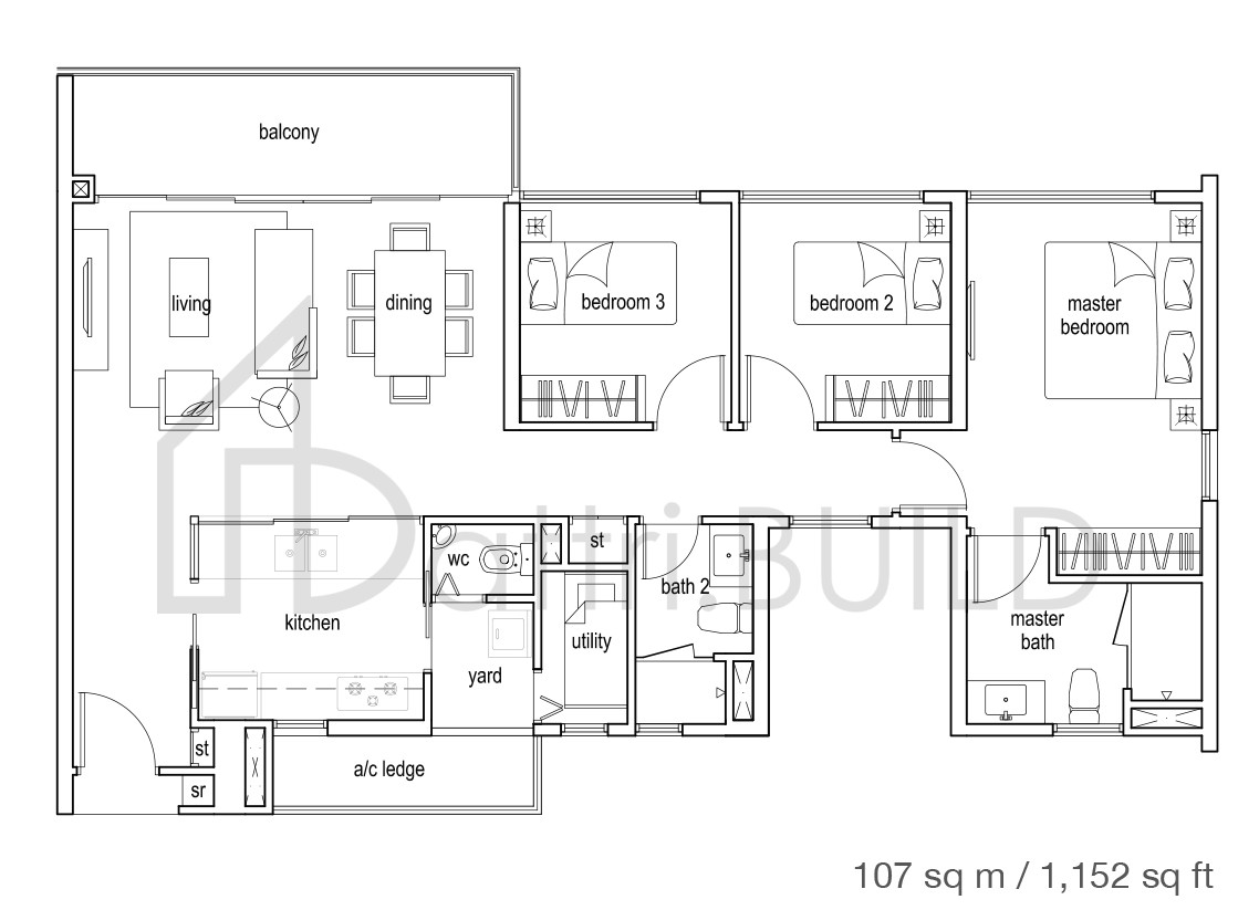 TREE HOUSE B1 floorplan (watermarked)