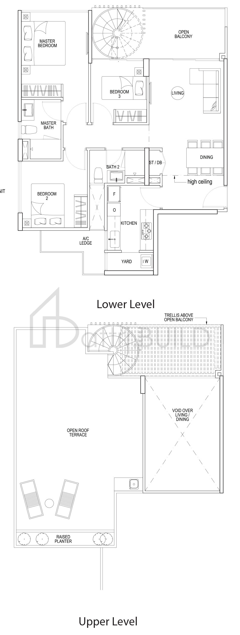 THE RAINFOREST B1PH floorplan (watermarked)