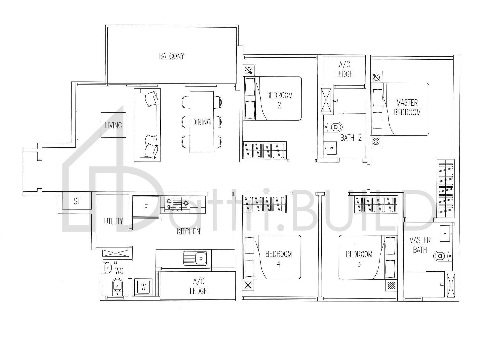 TWIN FOUNTAINS C1-VT floorplan (watermarked)