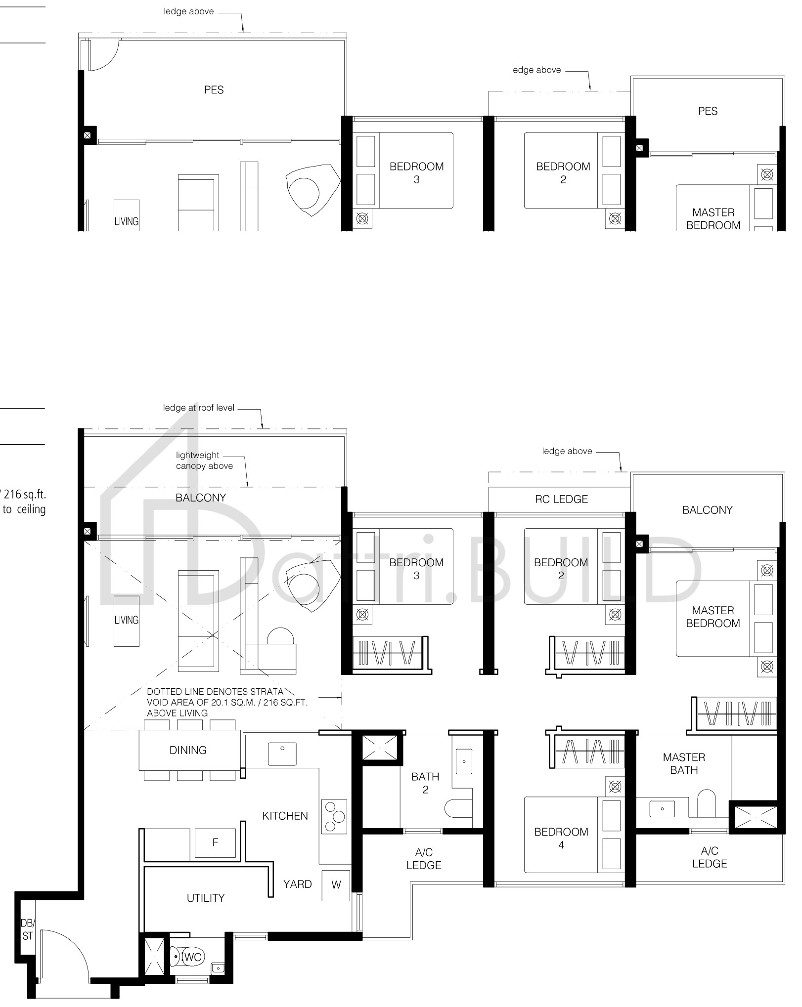 LE QUEST D2P floorplan (watermarked)