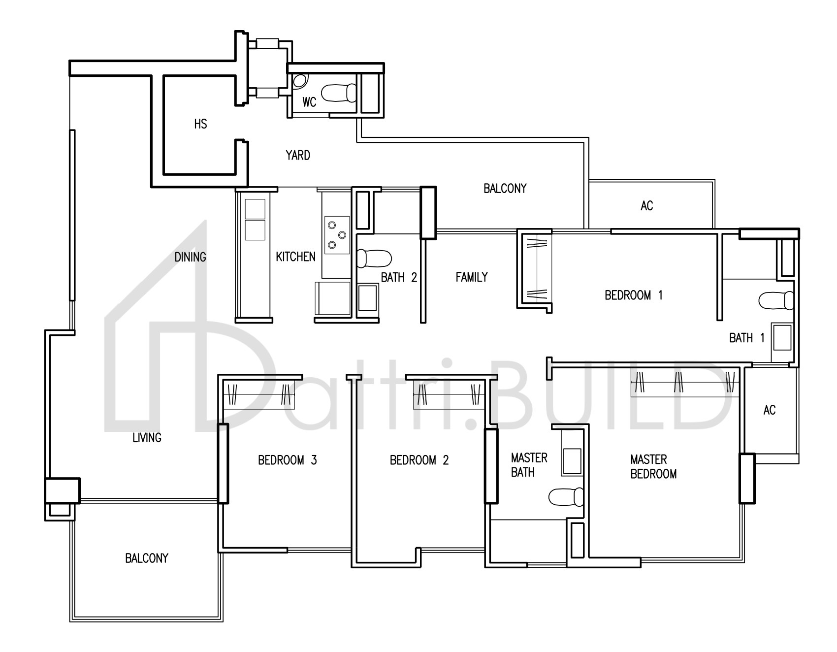 PARC VERA D2 floorplan (watermarked)