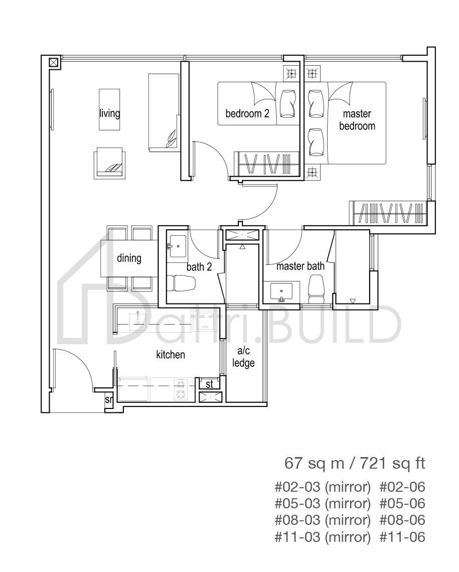 TREE HOUSE A1 floorplan (watermarked)