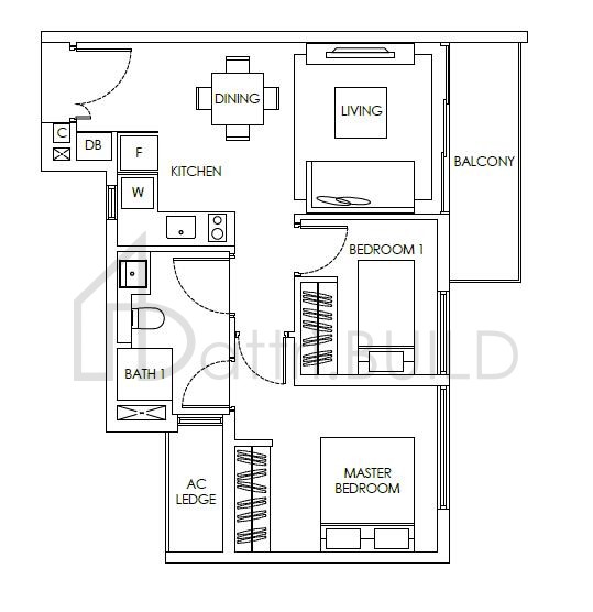 HIGHLINE RESIDENCES Bc2 floorplan (watermarked)