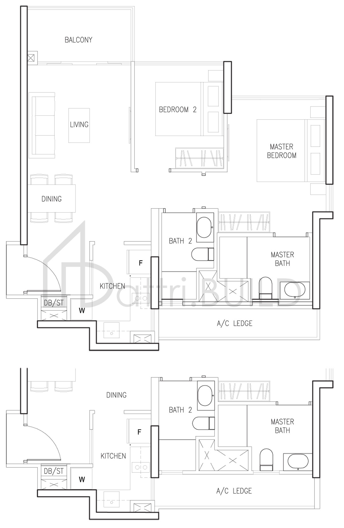 NORTHWAVE B2-P floorplan (watermarked)