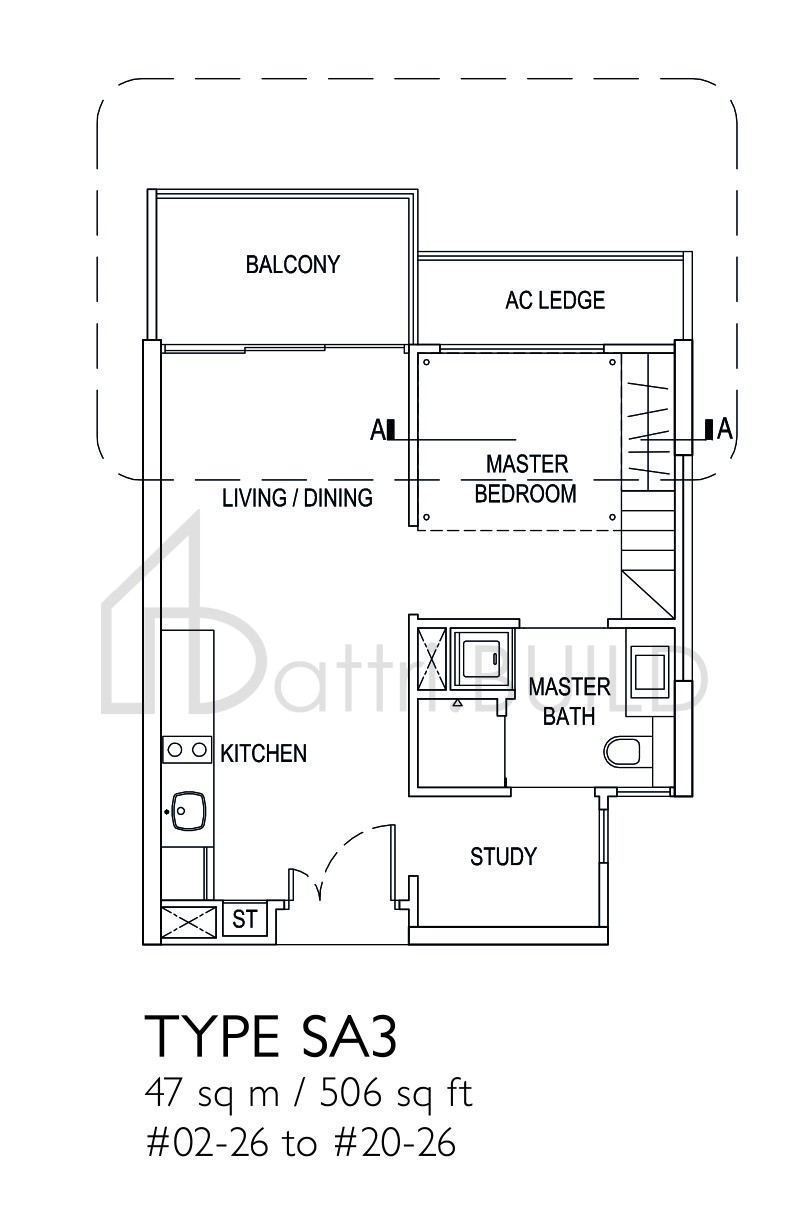 J GATEWAY SA3 floorplan (watermarked)