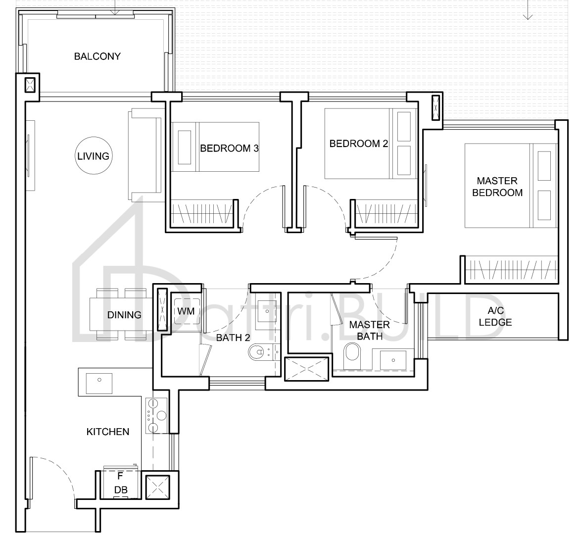 JEWEL @ BUANGKOK C2 floorplan (watermarked)