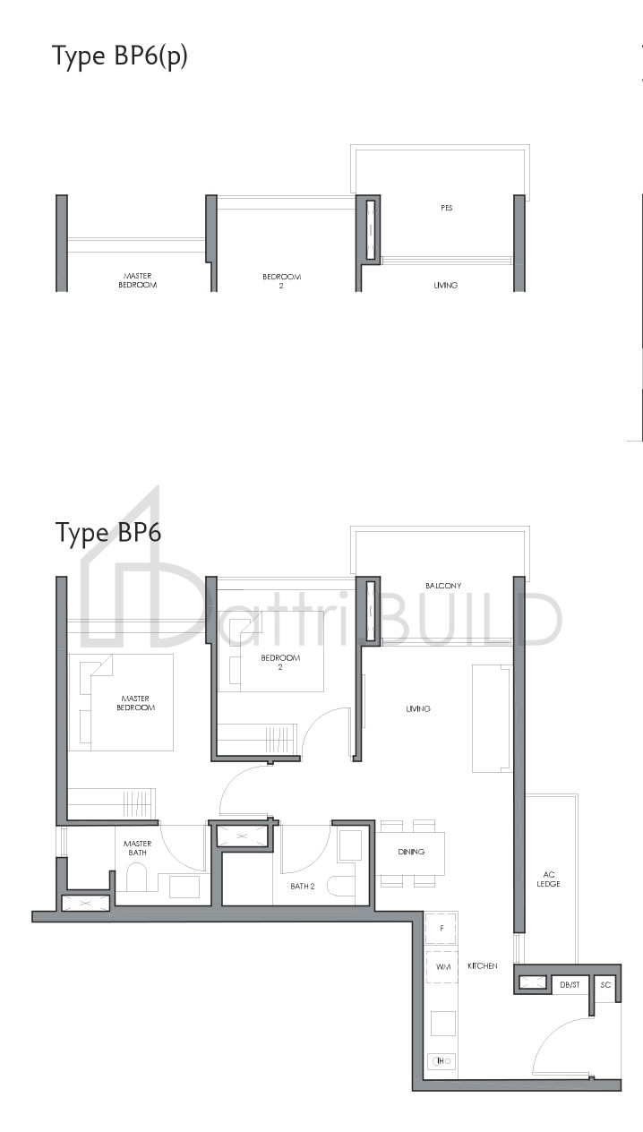 FOURTH AVENUE RESIDENCES BP6 floorplan (watermarked)