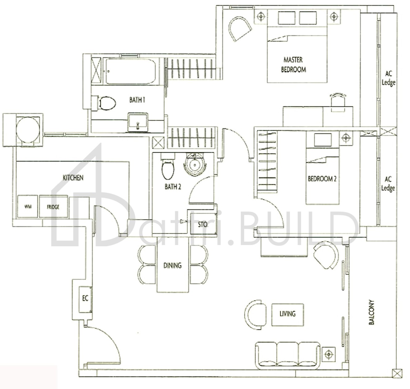 VISIONCREST B16 floorplan (watermarked)