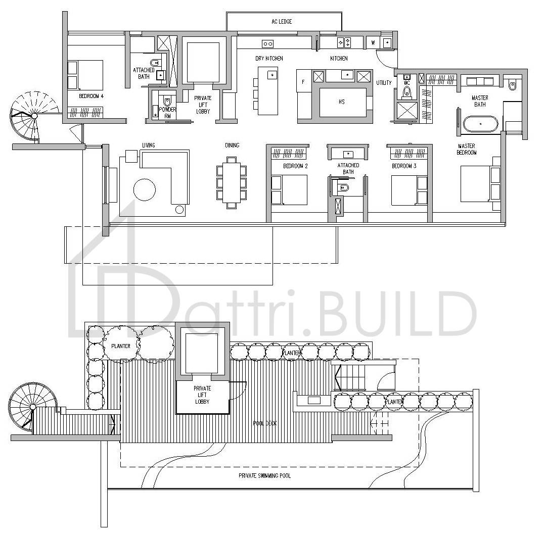 LEEDON RESIDENCE 4C-R floorplan (watermarked)