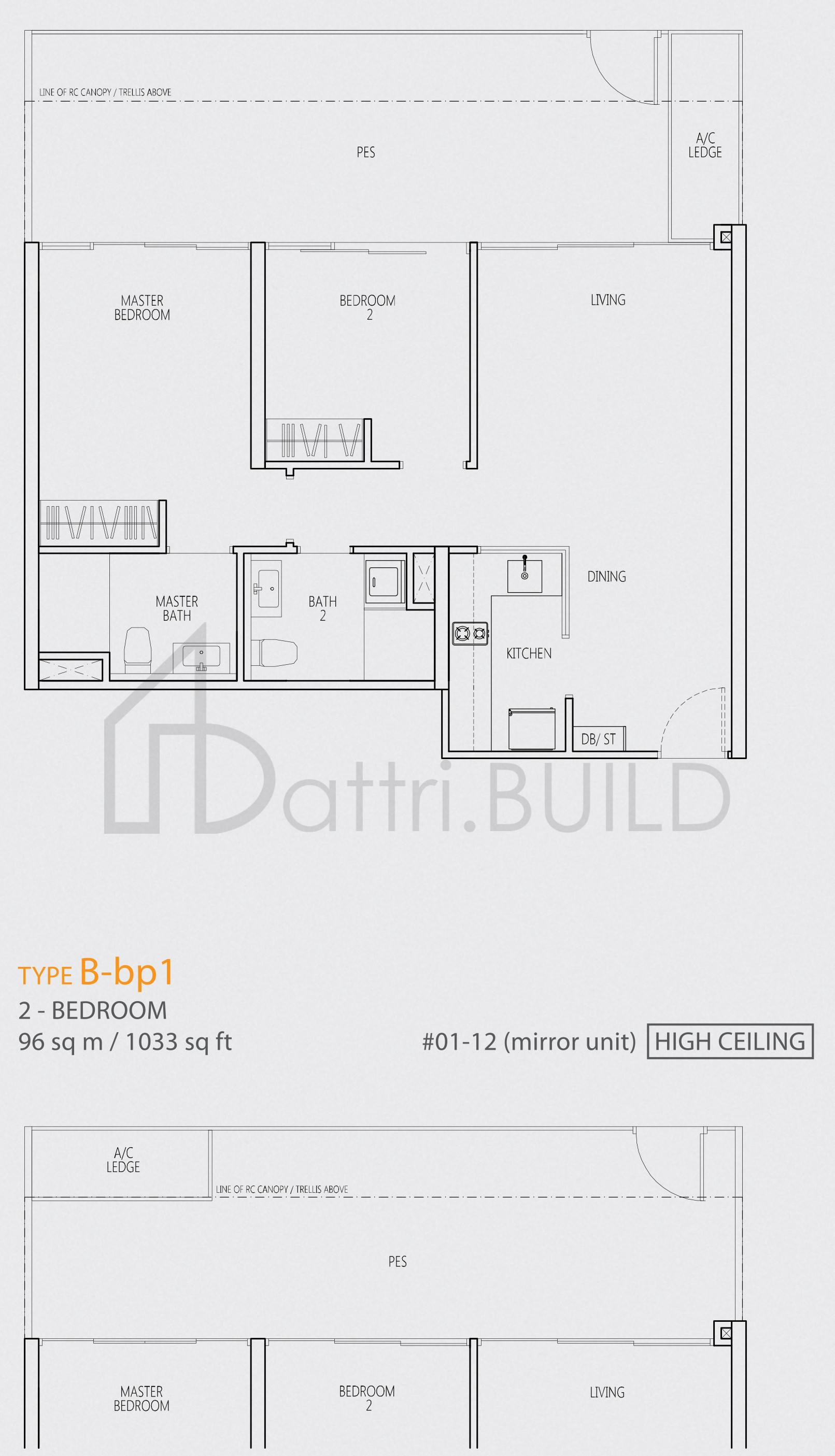 Q BAY RESIDENCES B-bp1 floorplan (watermarked)
