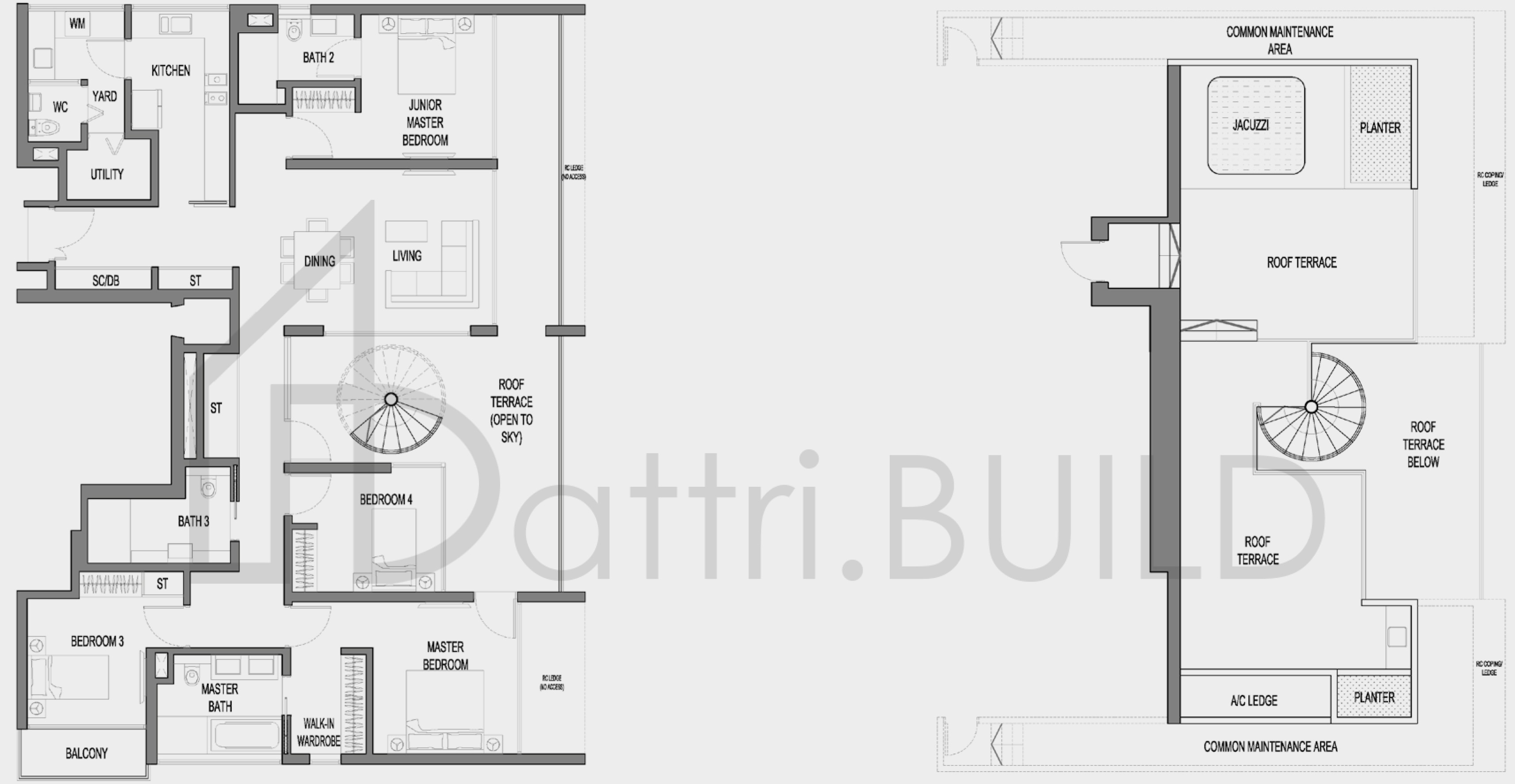 MARINE BLUE PH4 floorplan (watermarked)